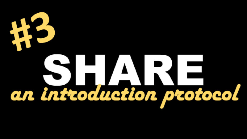 Share an introduction protocol